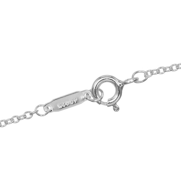 TIFFANY&Co. 1837 Interlocking 4 Circles Necklace Silver925/Rubedo metal 13 - Picture 4 of 7